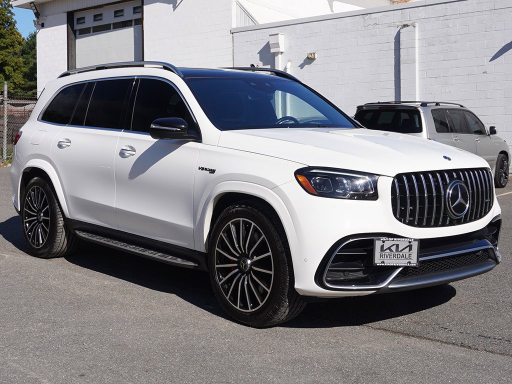 Used 2022 White Mercedes-Benz GLS 63 AMG® image 2
