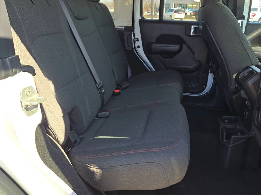 Certified Used 2024 Bright White Clearcoat Jeep Rubicon image 9