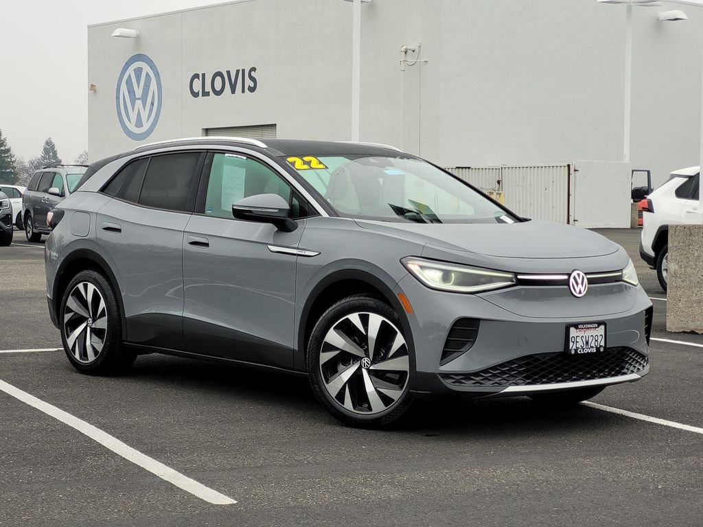 Used 2022 Volkswagen ID.4 PRO S with VIN WVGKMPE20NP070060 for sale in Clovis, CA
