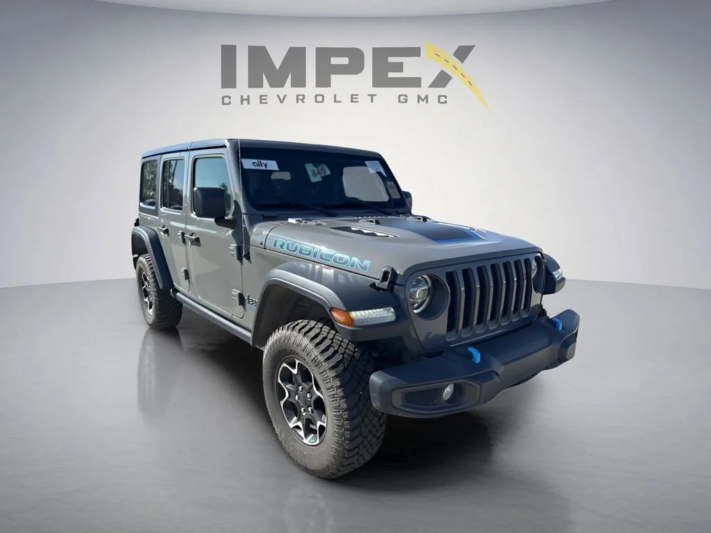Used 2022 Gray Jeep Unlimited Rubicon image 5