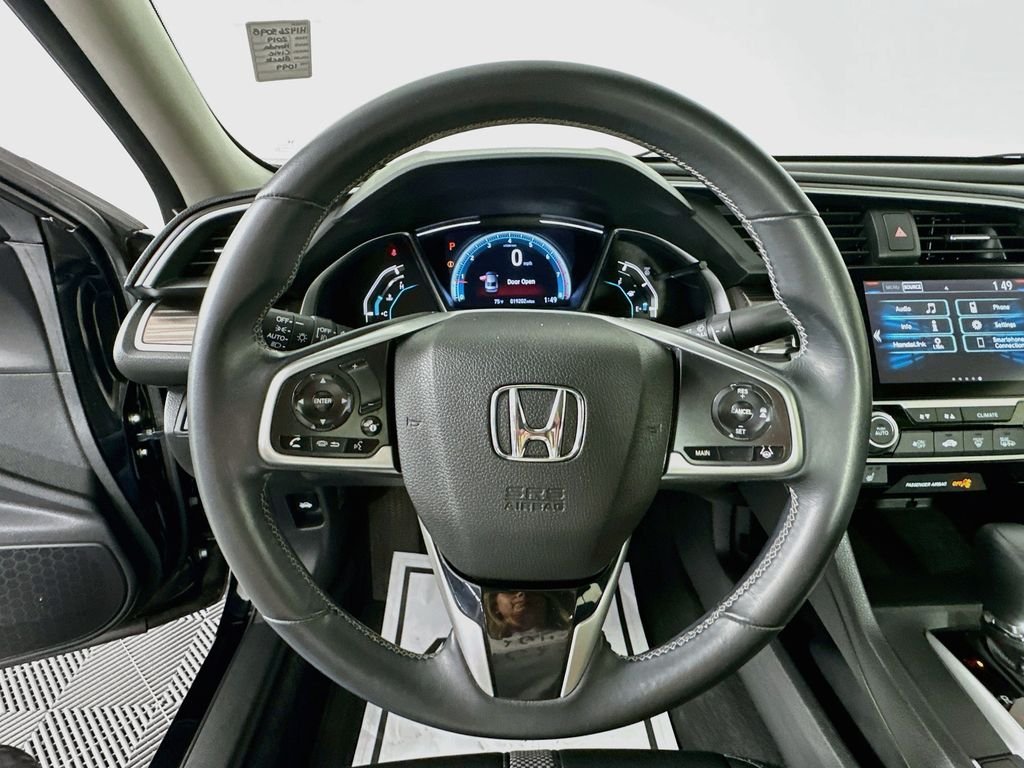 Used 2019 Crystal Black Pearl Honda EX image 12