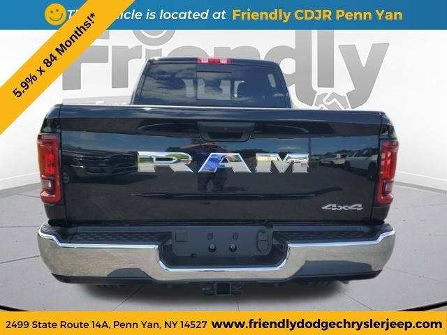 New 2026 Diamond Black Crystal Pearl-Coat Exterior Paint RAM Tradesman image 4