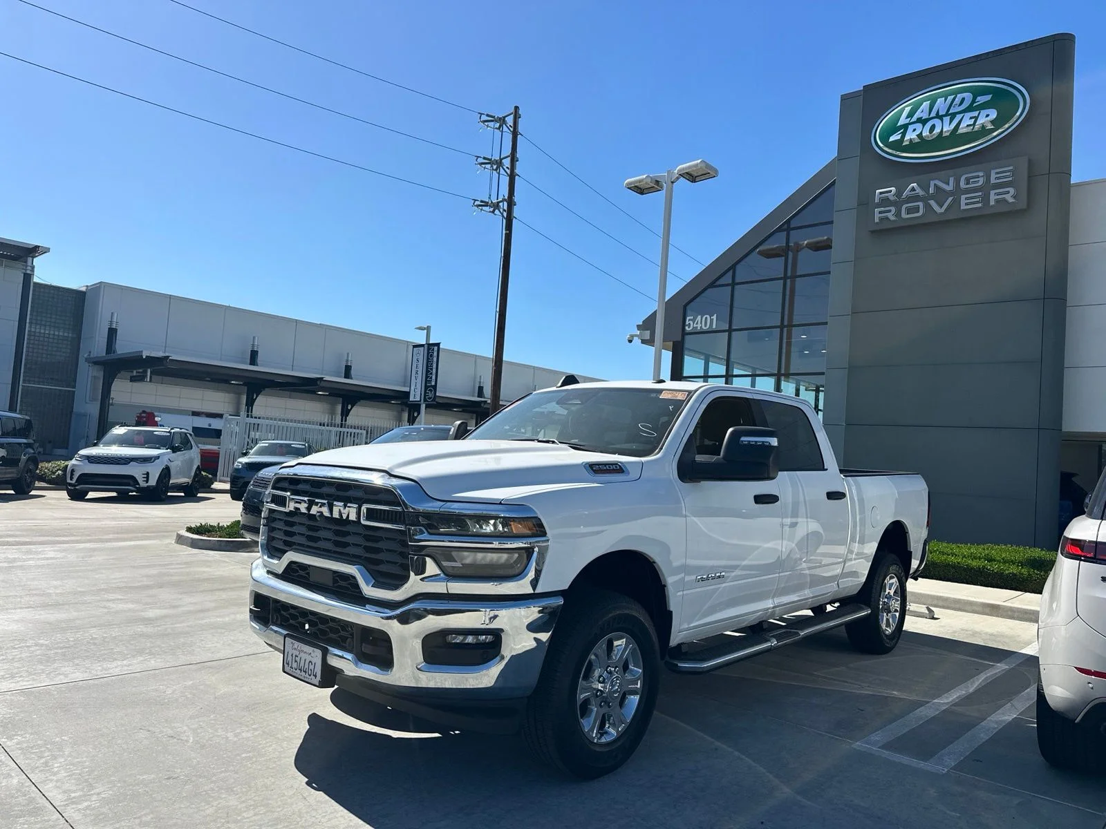 Used 2026 Bright White Clearcoat Ram Big Horn image 1