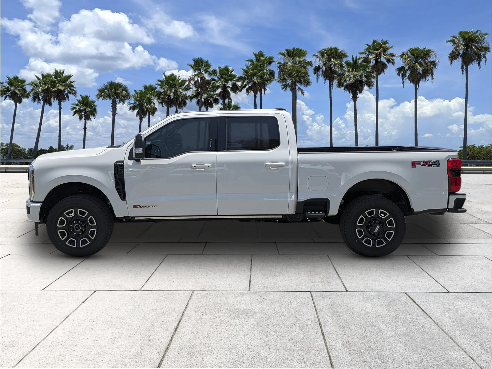 New 2026 Star White Metallic Tri-Coat Ford F-250® Platinum® image 4