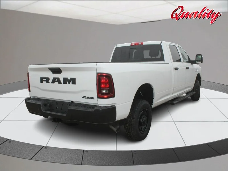 New 2026 Bright White Clear-Coat Exterior Paint RAM Tradesman image 3