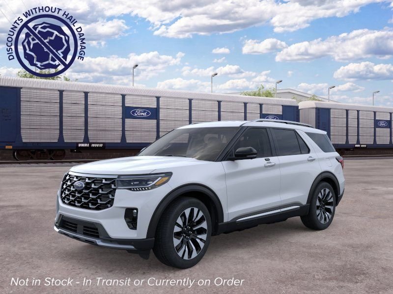 New 2026 Space White Metallic Ford Platinum image 1
