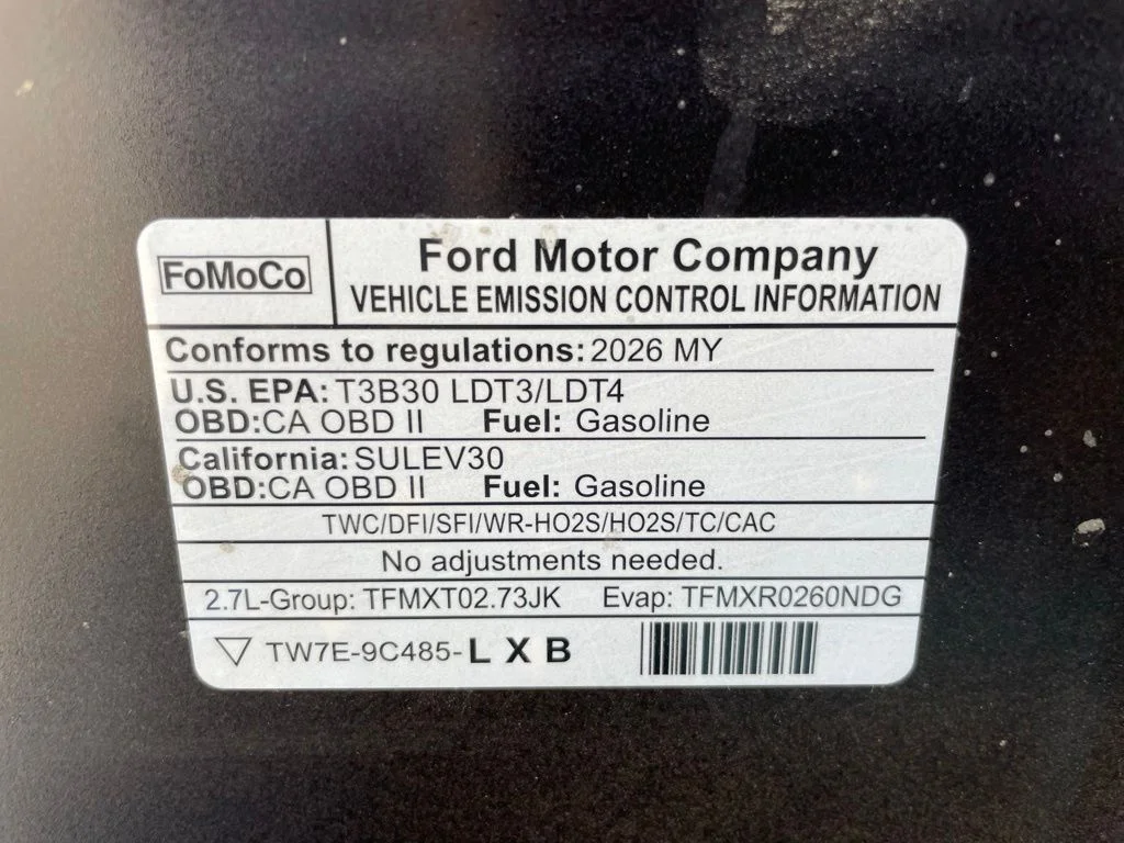 New 2026 Argon Blue Metallic Ford STX® image 40