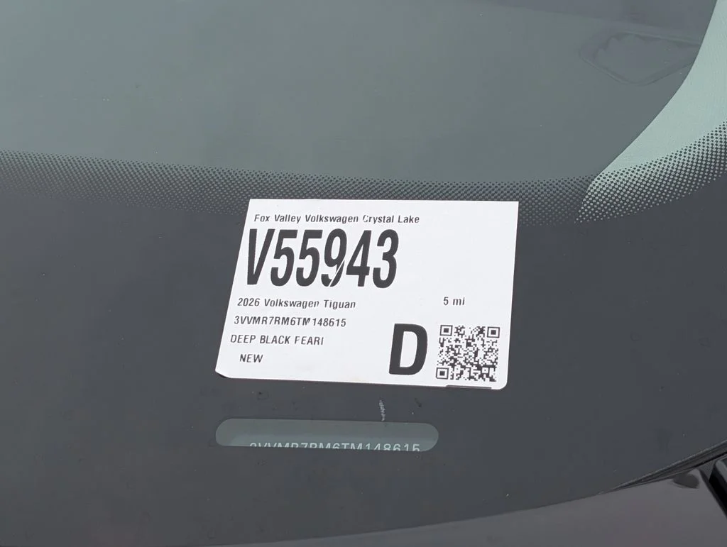 New 2026 Black Volkswagen SE image 26