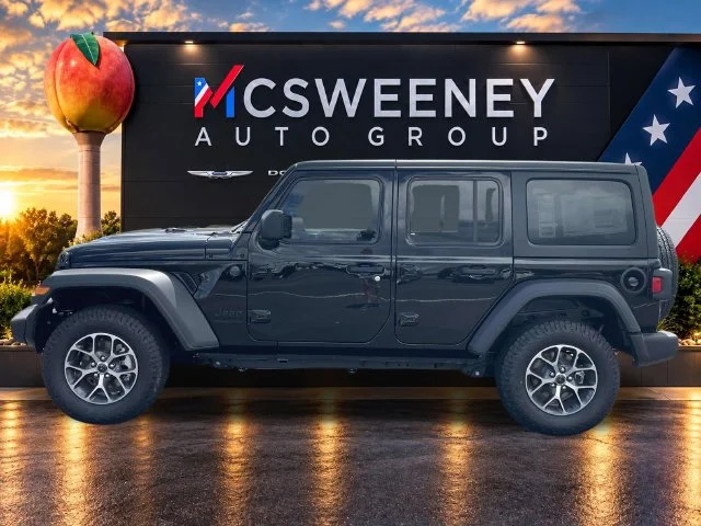 New 2025 Black Clear-Coat Exterior Paint Jeep Sport S image 6
