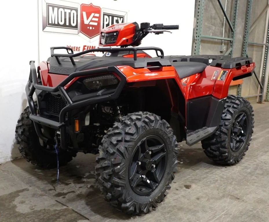 New 2026 SUNSET RED Polaris Trail image 2
