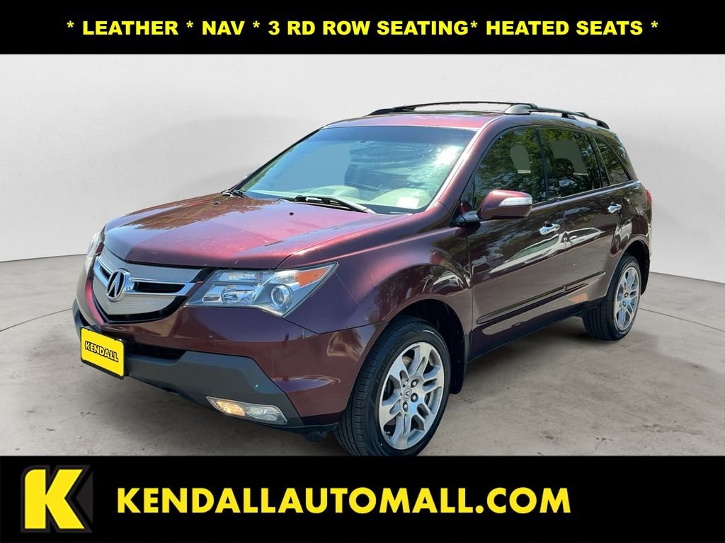 Used 2008 Red Acura Technology image 1