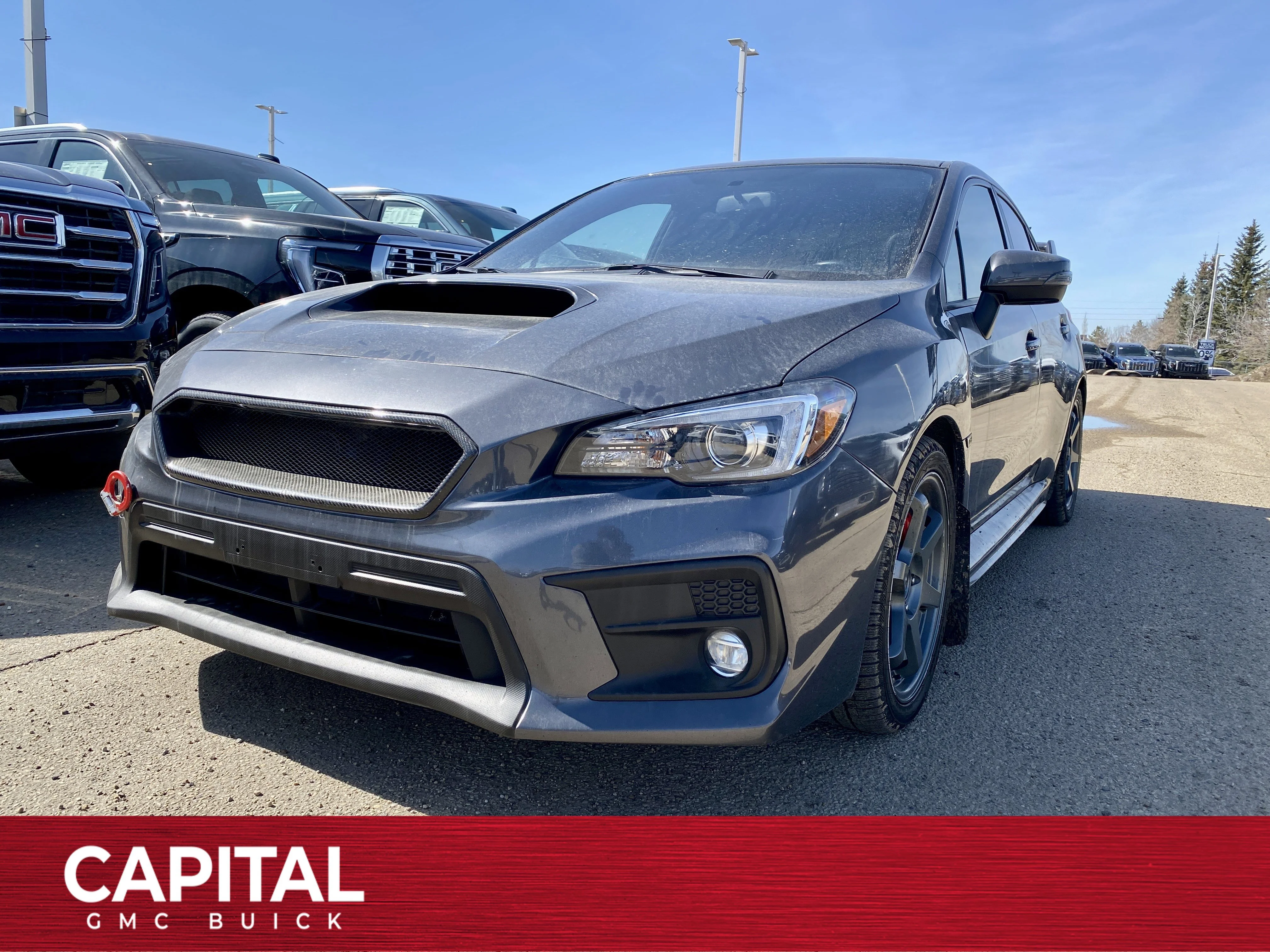 Used 2021 Gray Subaru Sport-tech * LEATHER * NAVIGATION * SUNROOF * image 1