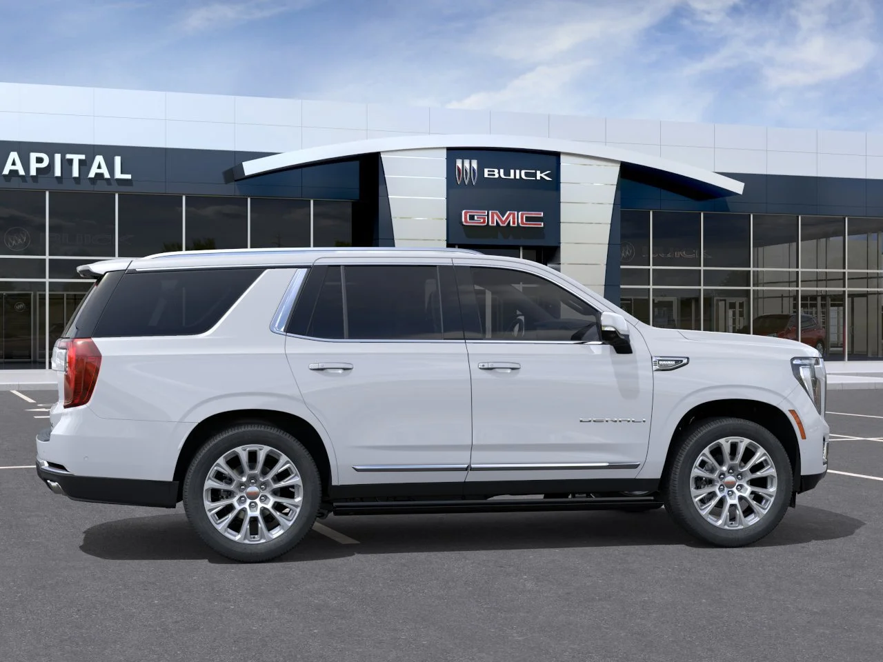 New 2026 GLACIER WHITE TRICOAT GMC Denali image 6