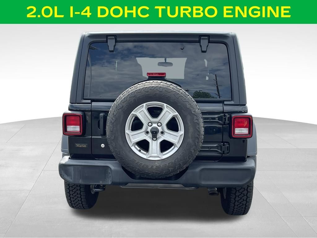 Used 2018 Black Clearcoat Jeep Unlimited Sport S image 9