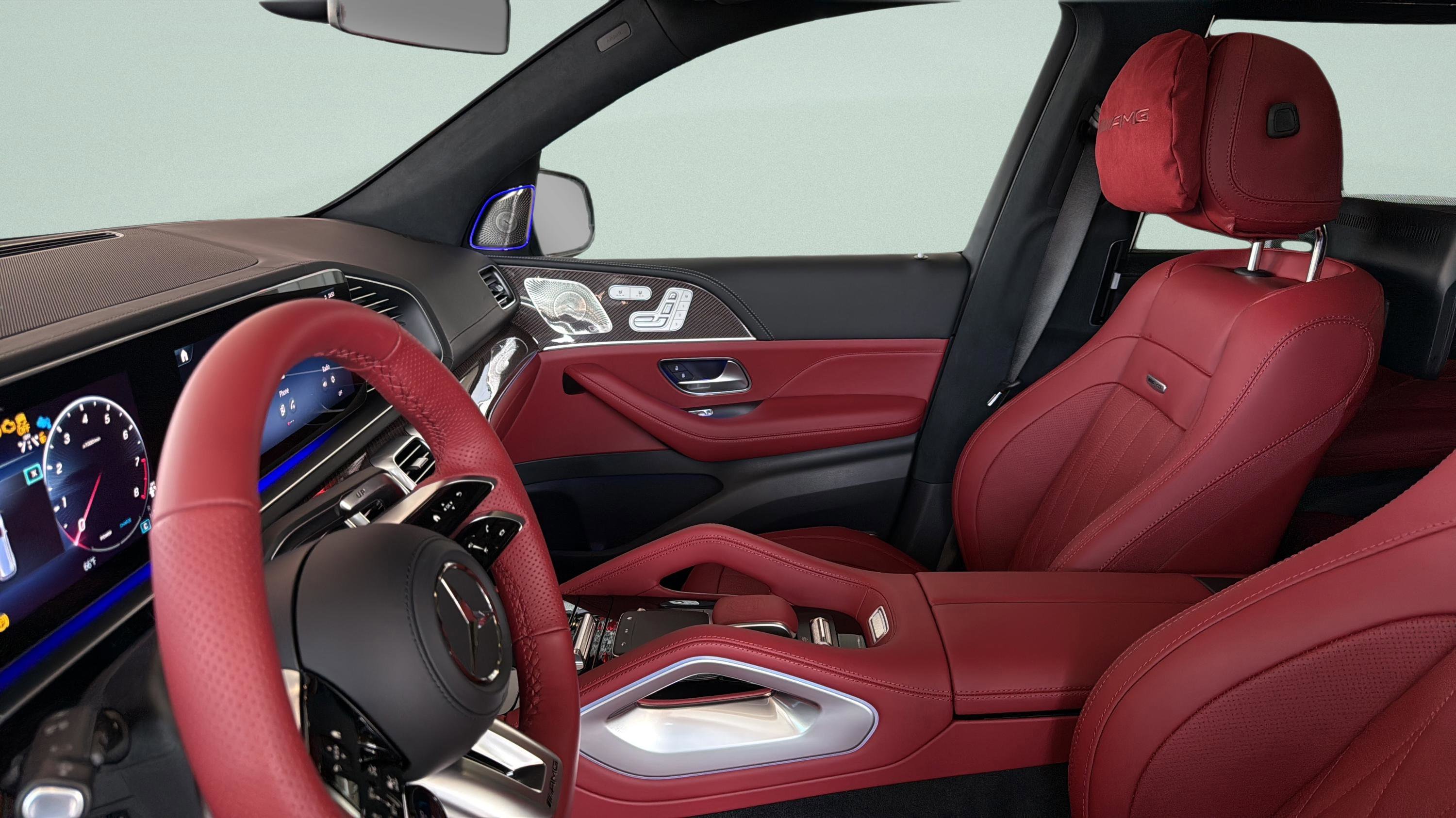 New 2026 MANUFAKTUR Signature Cirrus Silver Magno Mercedes-Benz AMG® GLS 63 image 50