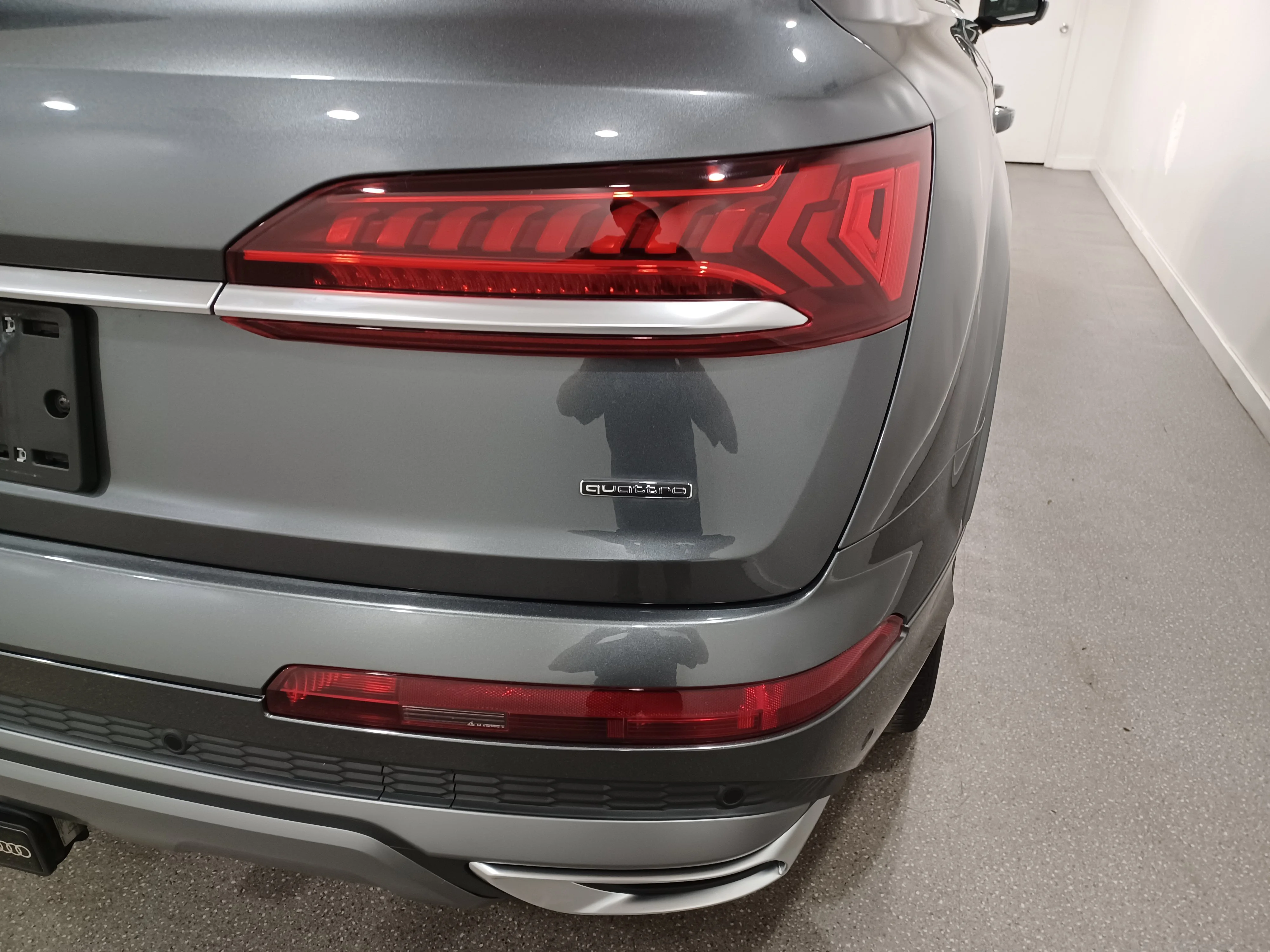 Certified Used 2022 Daytona Gray Pearl Effect Audi Progressiv 55 TFSI AWD*7 Pass | Adaptive Cruise | Nav | 360 Cam | Cooled Leather | Pano Roof image 24