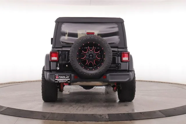 Used 2018 Black Jeep Unlimited Rubicon image 11