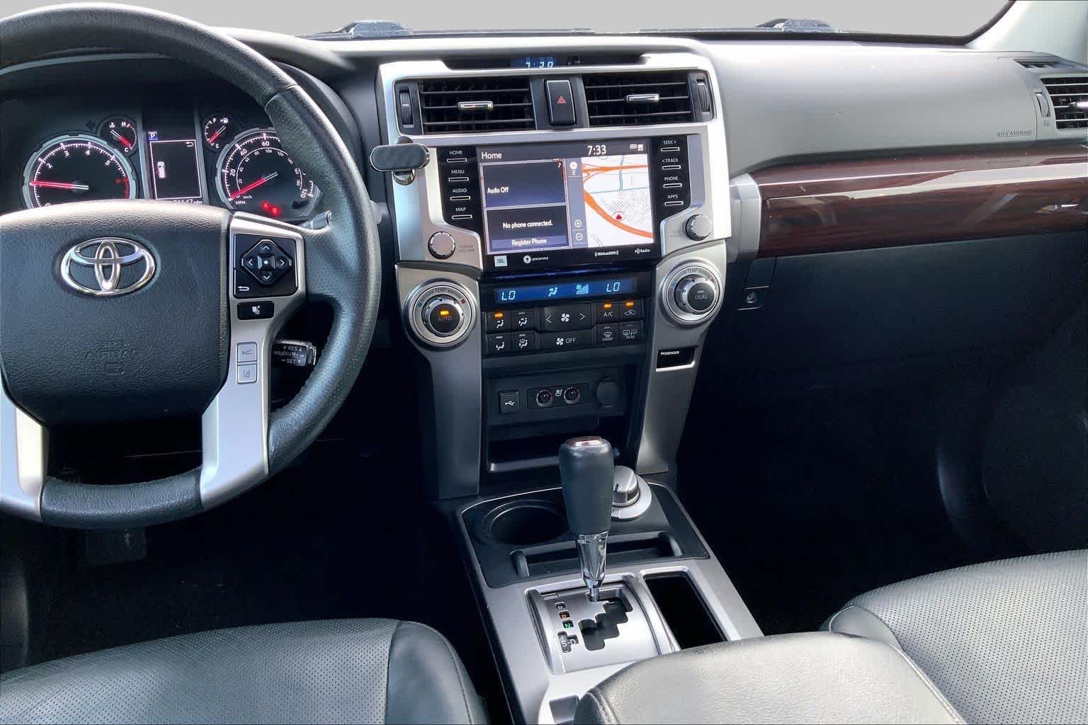 Used 2022 Midnight Black Metallic Toyota Limited image 7