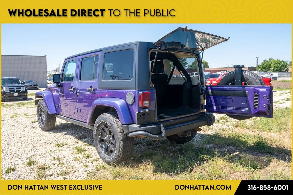 Used 2016 Purple Jeep Unlimited Sahara image 21