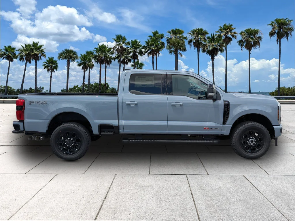 New 2026 Glacier Gray Metallic Tri-Coat Ford F-250® Lariat® image 8