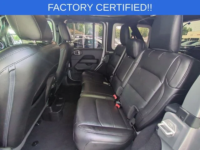 Used 2021 Silver Jeep Unlimited Sahara Altitude image 28