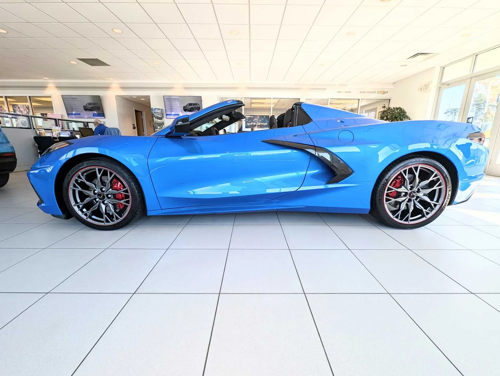 Used 2024 Riptide Blue Metallic Chevrolet 3LT image 42