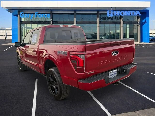 Used 2024 Red Metallic Ford Platinum image 3