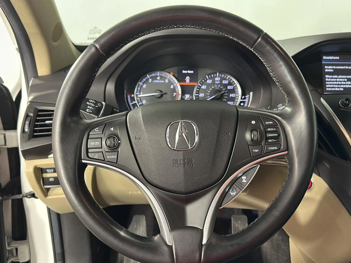 Used 2020 Platinum White Pearl Acura SH-AWD w/Tech image 10