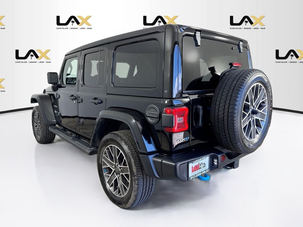 Used 2023 Black Jeep Sahara 4xe image 5