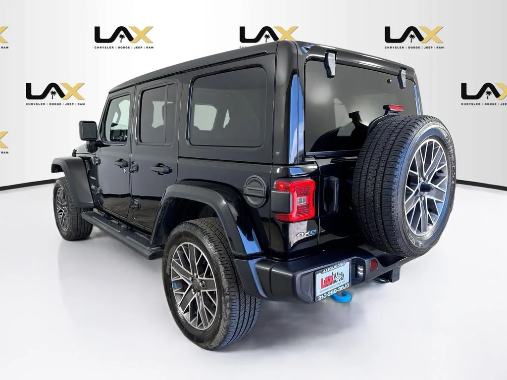 Used 2023 Black Jeep Sahara 4xe image 5