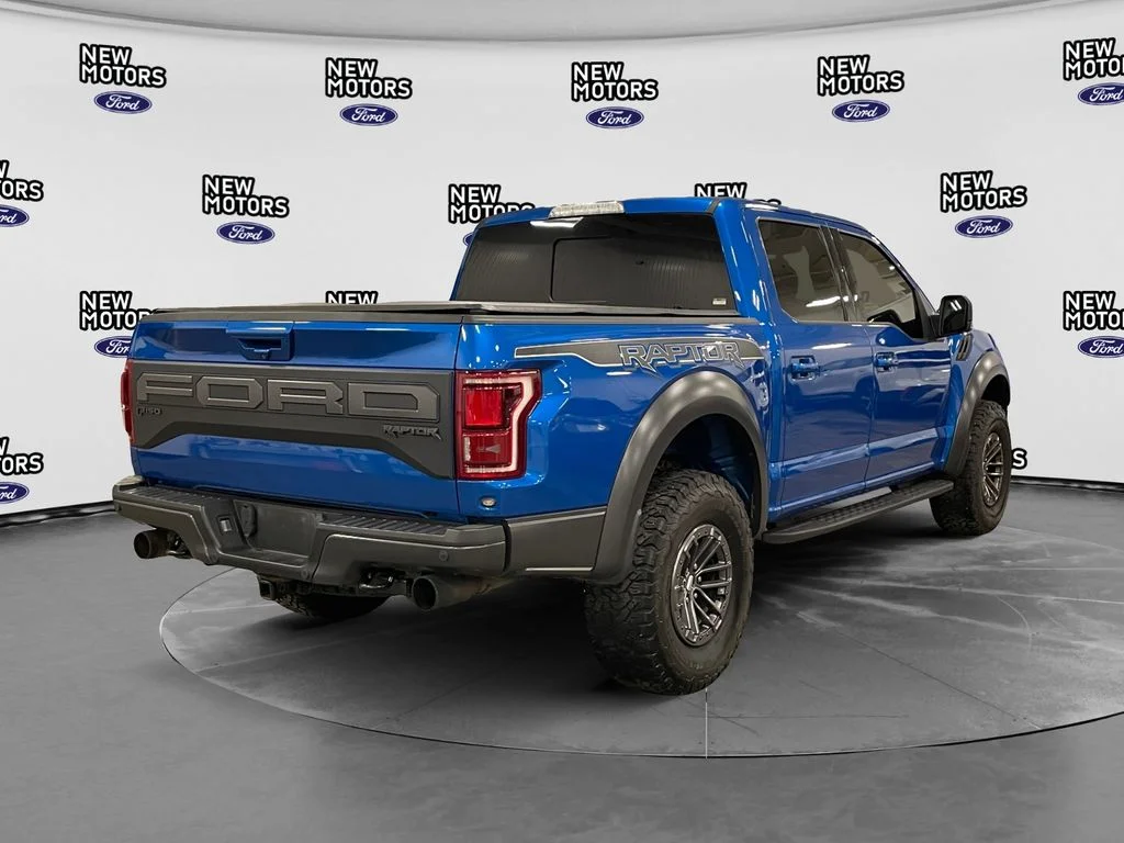 Used 2019 Blue Metallic Ford Raptor image 5