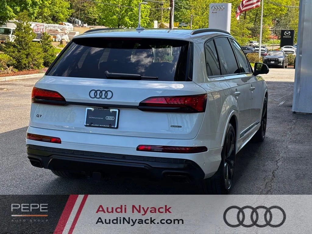 Used 2025 White Audi 55 Premium Plus image 4