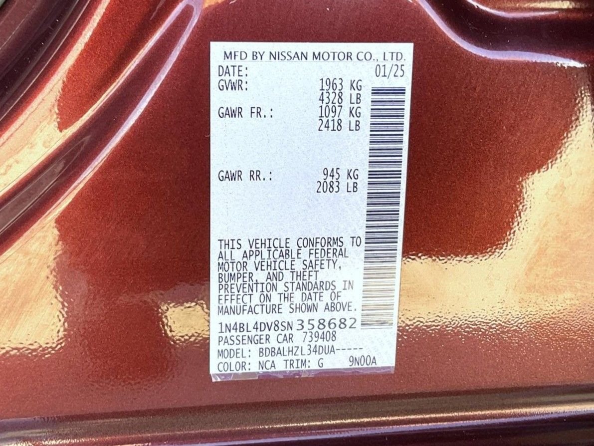 2025 Nissan Altima SV - Photo 26