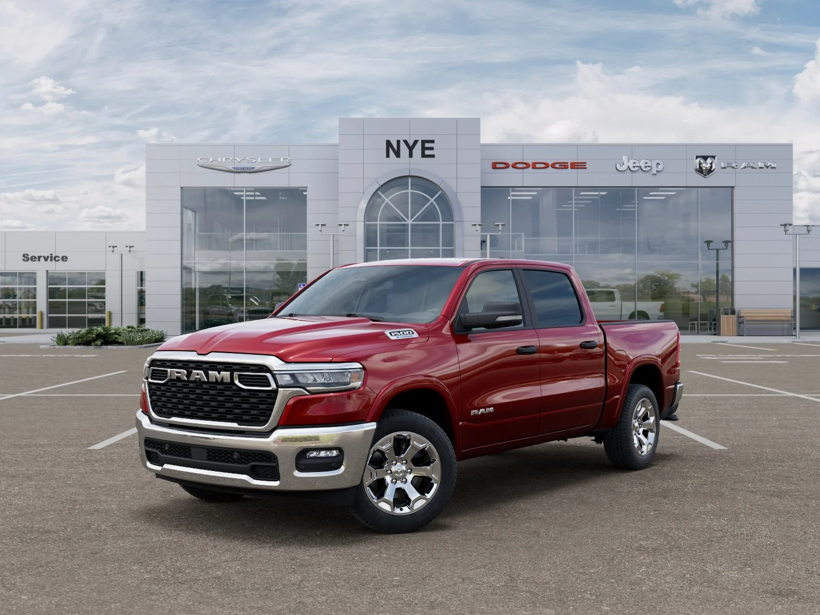 New 2026 Molten Red Pearlcoat RAM Big Horn/Lone Star image 27