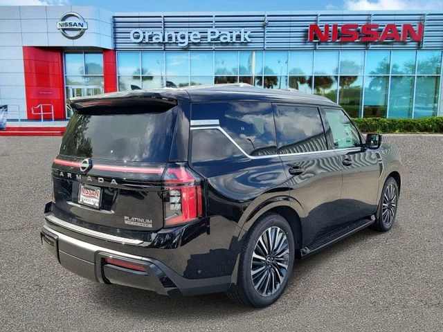 New 2026 Super Black Nissan Platinum Reserve image 2