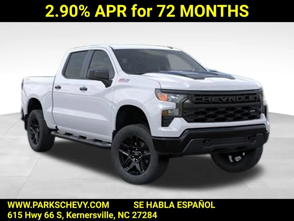 2026 Chevrolet Silverado 1500 Custom Trail Boss 4X4 Crew Cab Short Box's photo