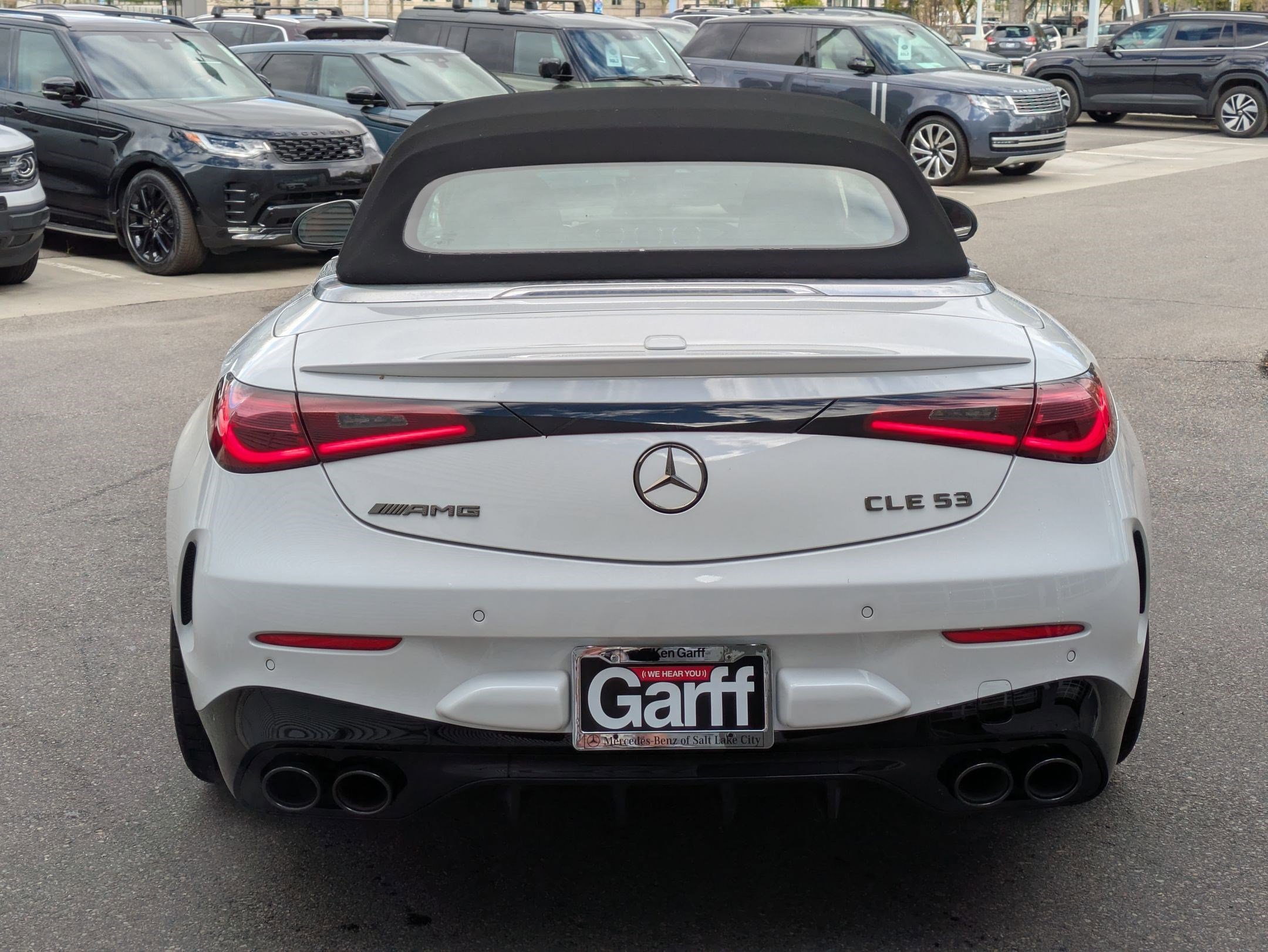 New 2026 MANUFAKTUR Moonlight White Metallic Mercedes-Benz AMG® CLE 53 image 22