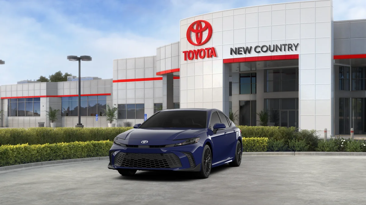 New 2027 Reservoir Blue Toyota SE image 18