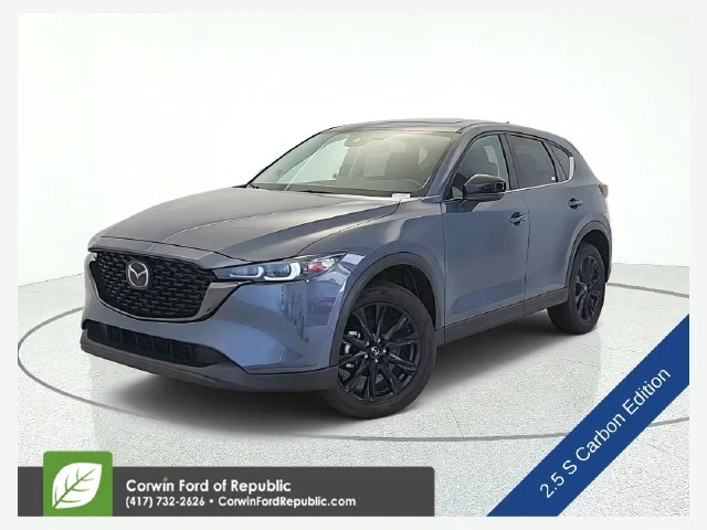 Used 2025 Polymetal Gray Metallic Mazda 2.5 S Carbon Edition image 1