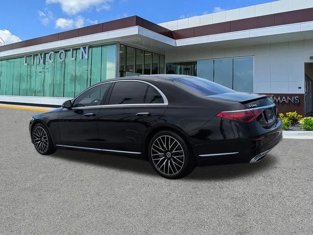 Used 2021 Obsidian Black Mercedes-Benz S 580 image 6
