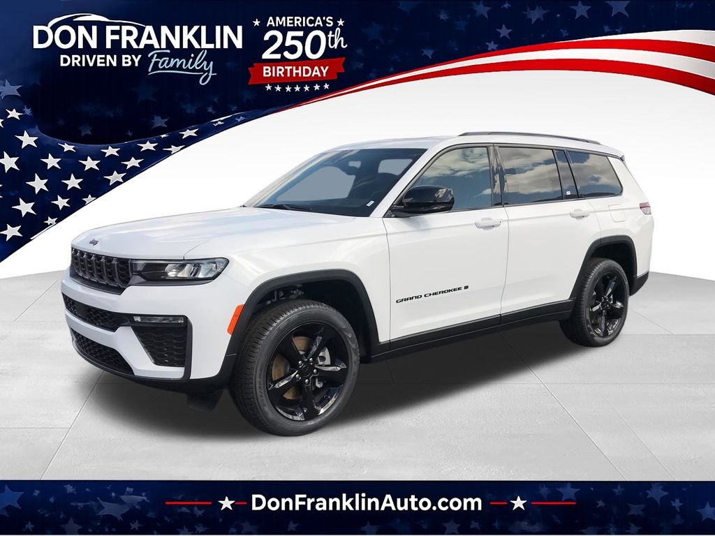 New 2026 Bright White Clear-Coat Exterior Paint Jeep Limited image 1