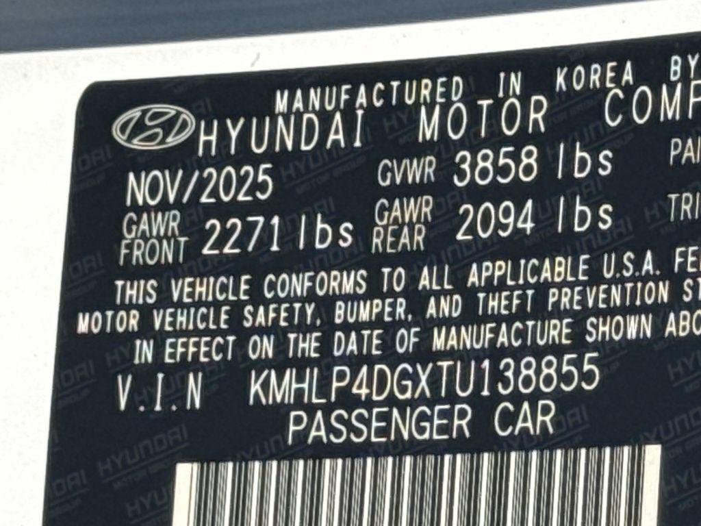New 2026 White Hyundai Limited image 33