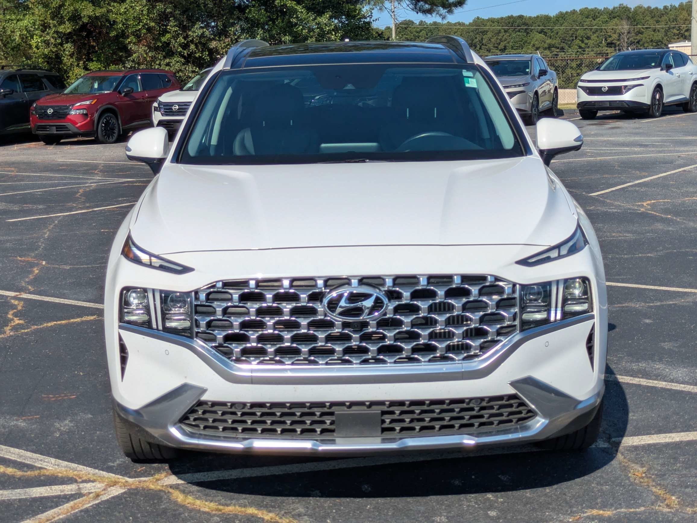 Used 2023 White Hyundai Limited image 8
