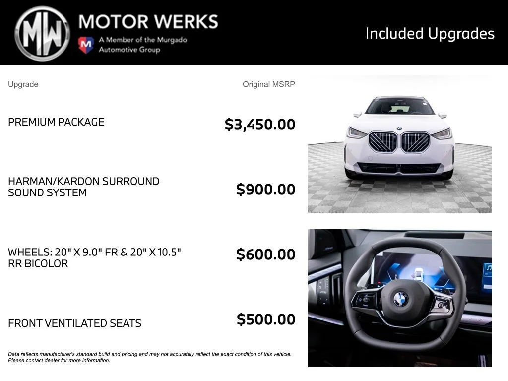 New 2026 White BMW 30 xDrive image 4