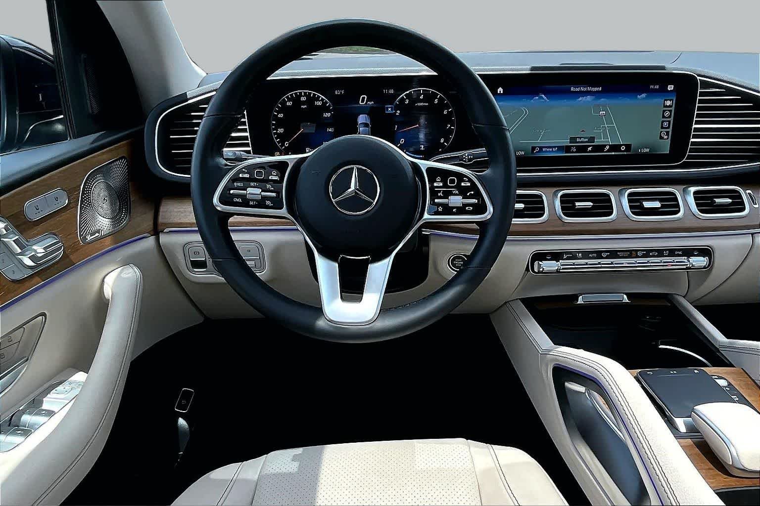 Used 2022 Lunar Blue Metallic Mercedes-Benz GLE 350 image 6