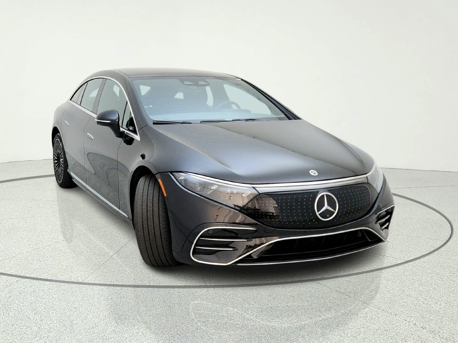 Certified Used 2023 Obsidian Black Metallic Mercedes-Benz EQS 450 image 4