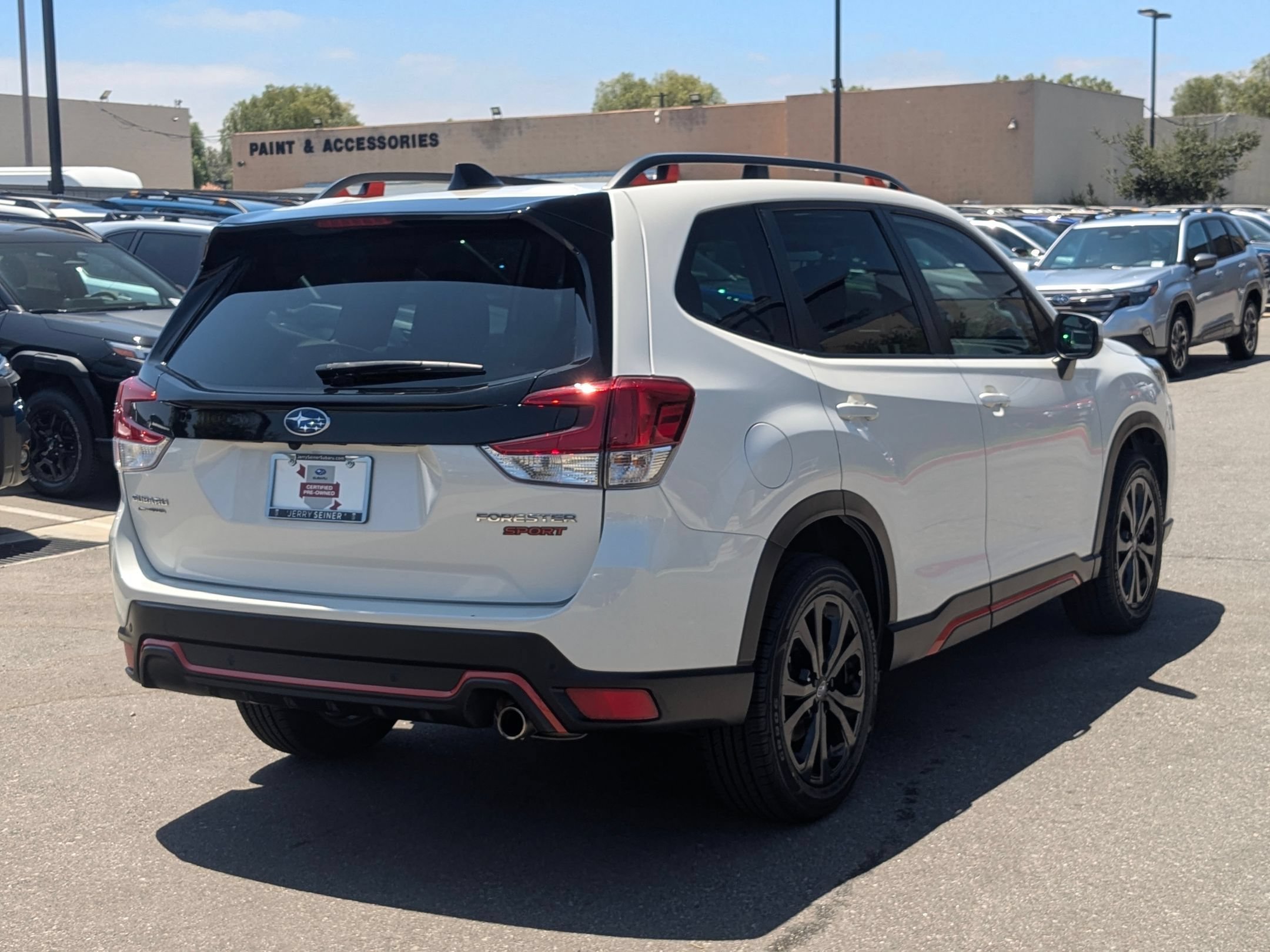 Certified Used 2024 Crystal White Pearl Subaru Sport image 5