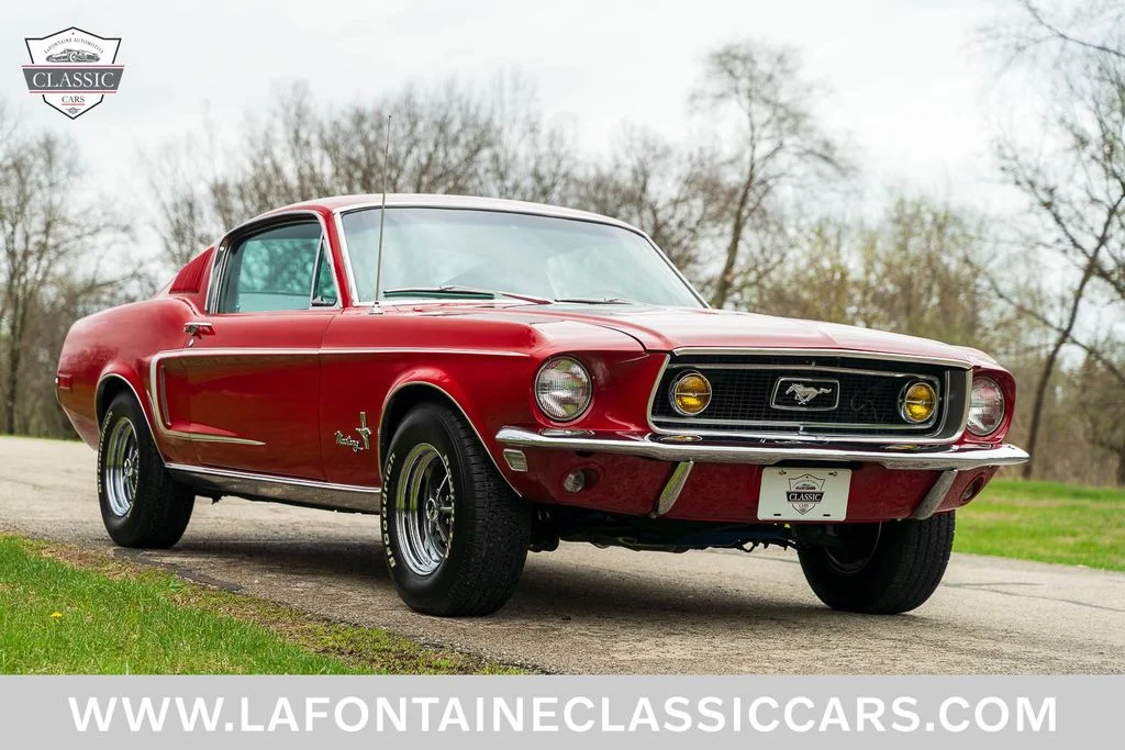 Used 1968 Red Ford Fastback image 41