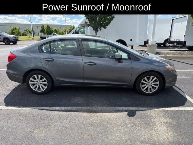 Used 2012 Honda Civic EX with VIN 19XFB2F83CE375499 for sale in Grove City, OH
