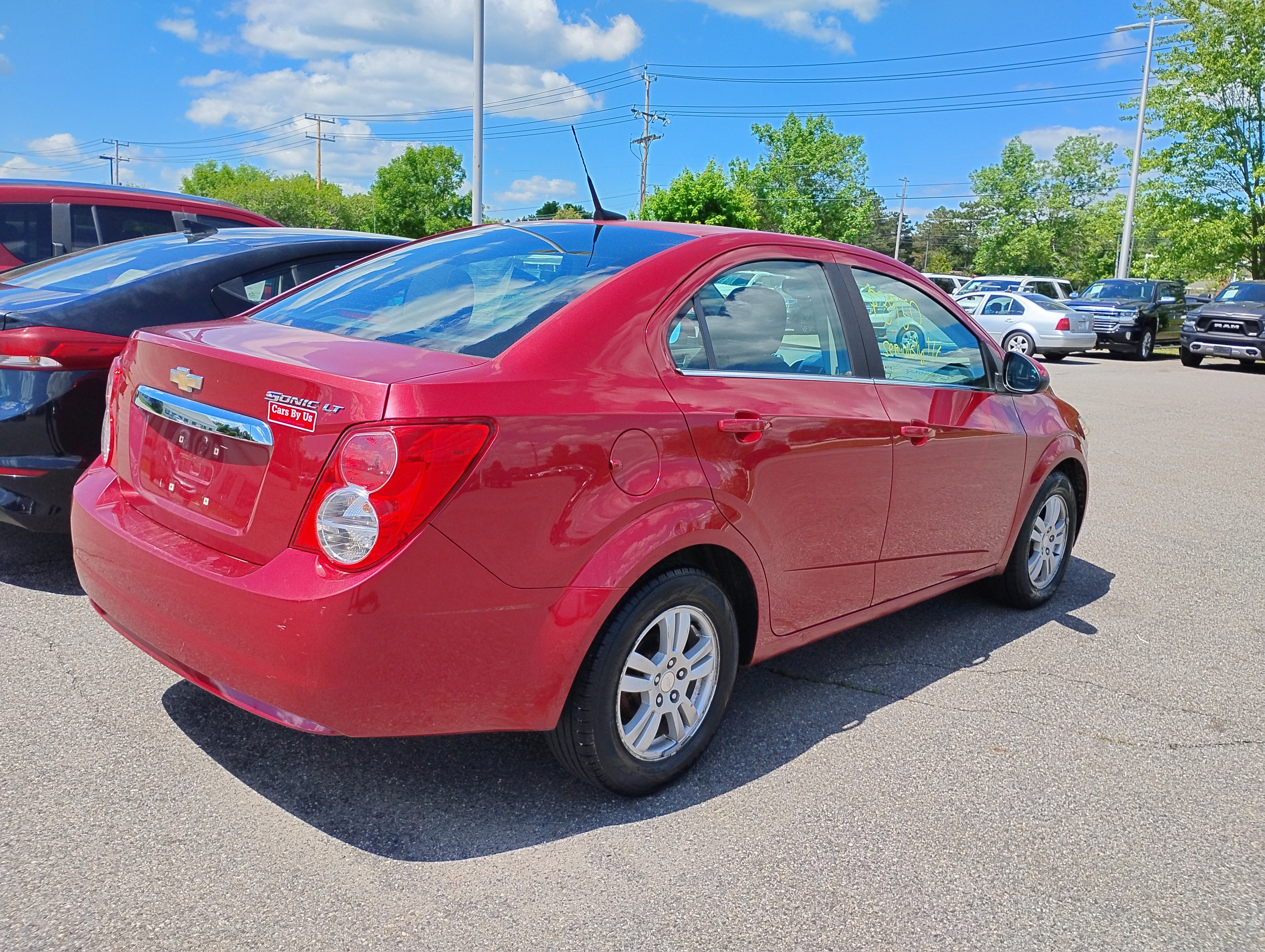Used 2013 Crystal Red Tintcoat Chevrolet LT image 4